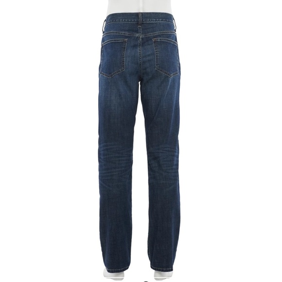 Apt 9 Men’s Straight leg Jeans Medium Wash 30x32 - Picture 3 of 6